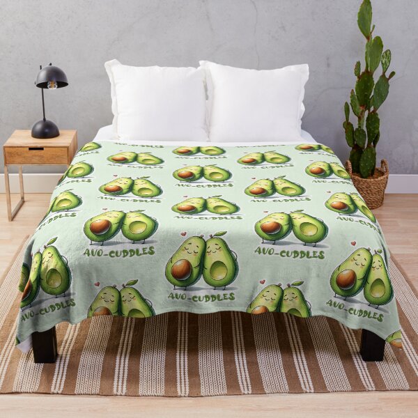 Item preview, Avo-Cuddles: A Punny Pair of Affectionate Avocados designed and sold by hitechmom.
