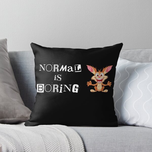 Item preview, Quirky Normal Is Boring Humor Unique Individuals Stay Weird designed and sold by MagicSD Designs.