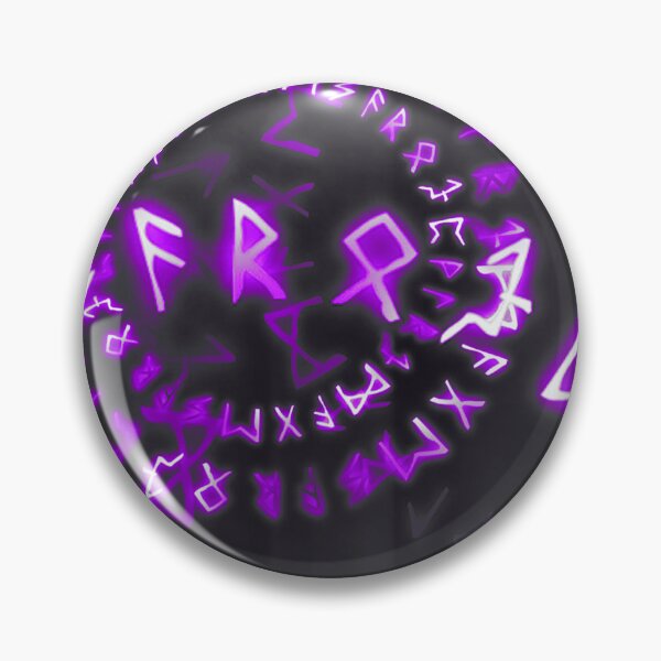 Item preview, Viking Runes - Purple designed and sold by LoneCrowArts.