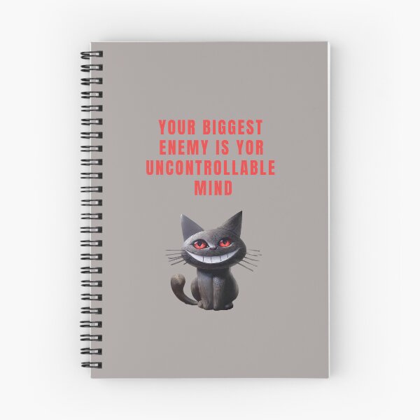 Item preview, YOUR BIGGEST ENEMY IS YOUR UNCONTROLLABLE MIND designed and sold by La Loca.
