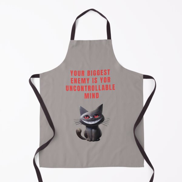 Item preview, YOUR BIGGEST ENEMY IS YOUR UNCONTROLLABLE MIND designed and sold by La Loca.