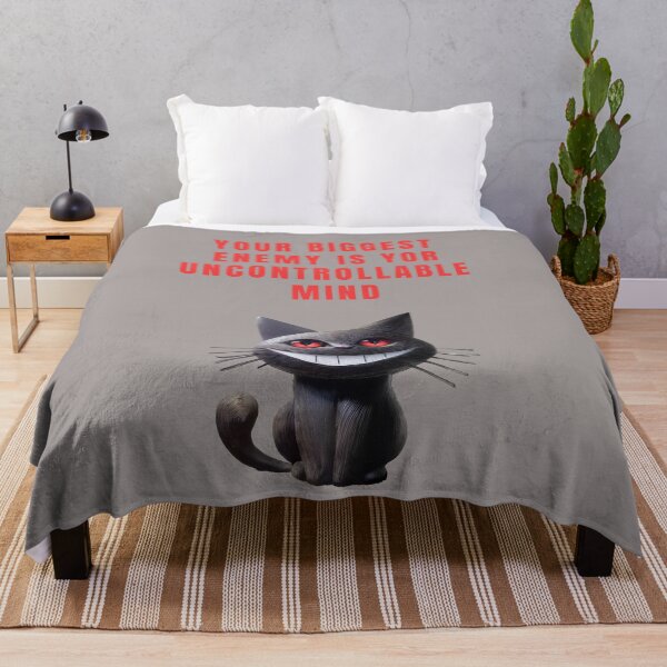 Item preview, YOUR BIGGEST ENEMY IS YOUR UNCONTROLLABLE MIND designed and sold by La Loca.