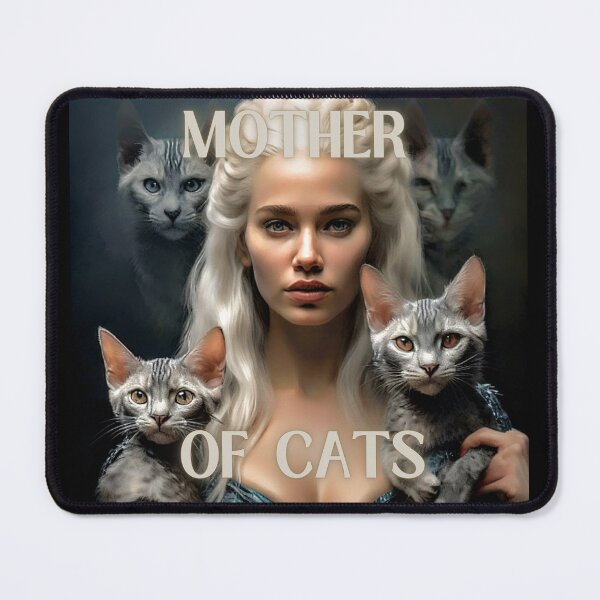 Item preview, Mother of Cats - Fantasy Cat Lover Art designed and sold by MelissaMelovich.