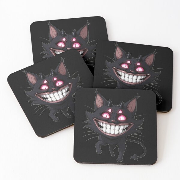 Item preview, Evil Little Demon Cat Funny cutie designed and sold by Arcane  Adorable.