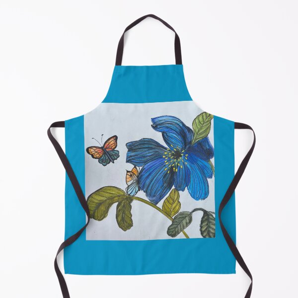 Item preview, Rhapsody in Blue Botanical designed and sold by Alma Lee.
