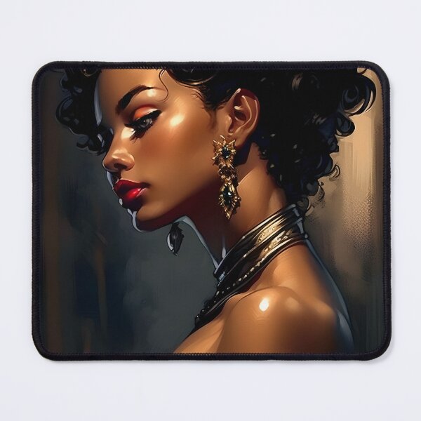 Item preview, Elegance in Gold: A Powerful Woman’s Portrait designed and sold by LiviVentures.