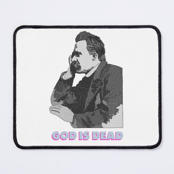 Item preview, Nietzsche - God Is Dead designed and sold by Leftoverjoe.