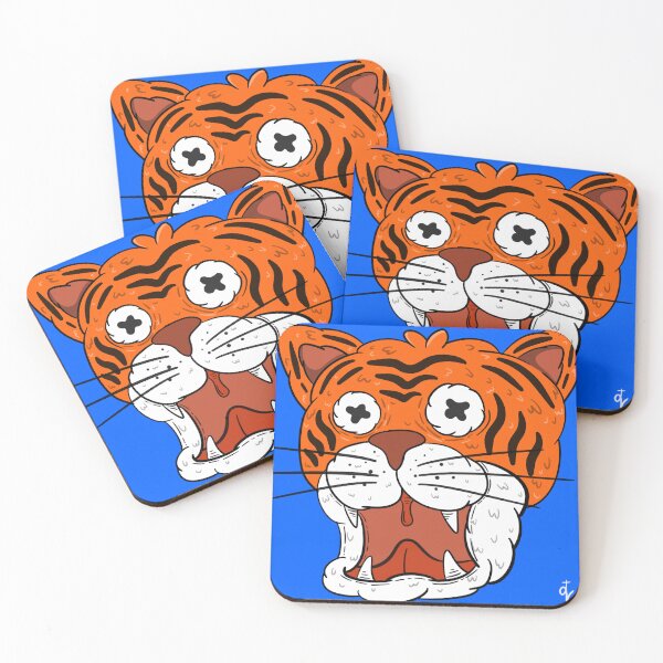 Item preview, Tiger pop art designed and sold by TTTT411.