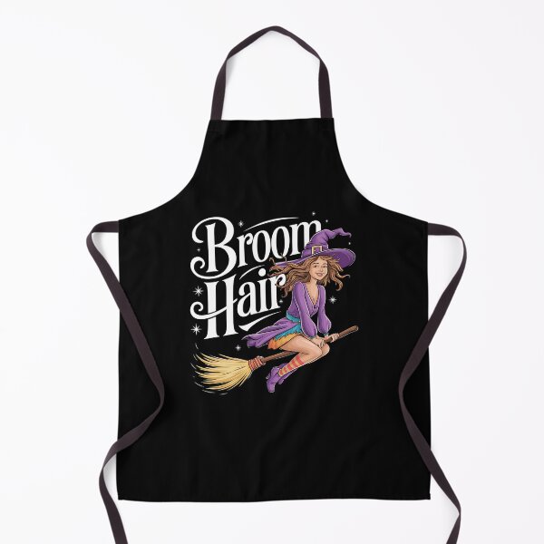 Item preview, Broom Hair Witch - Fun and Whimsical Halloween Vibes designed and sold by TKDigitalDesign.