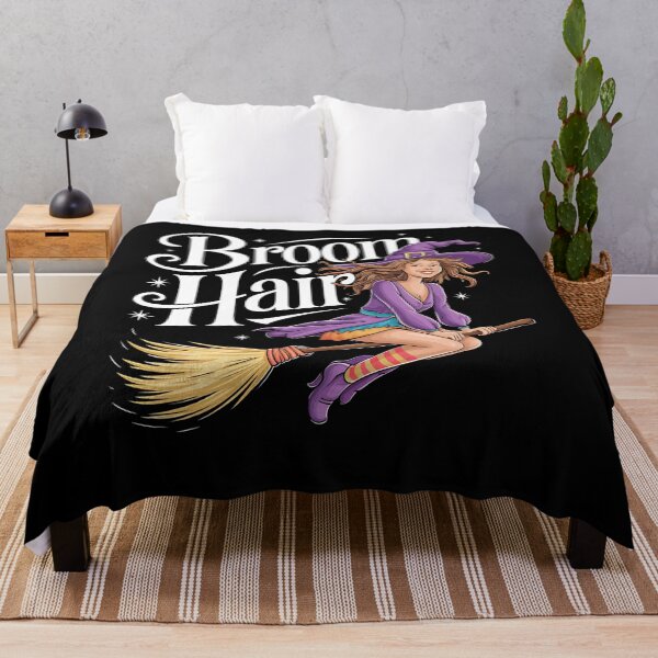 Item preview, Broom Hair Witch - Fun and Whimsical Halloween Vibes designed and sold by TKDigitalDesign.