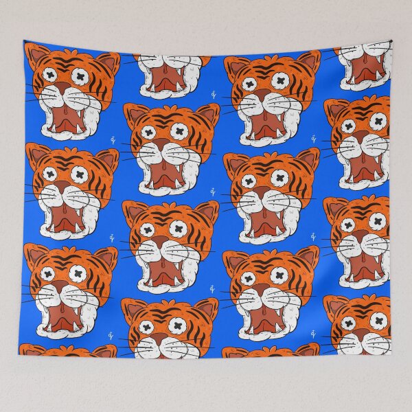 Item preview, Tiger pop art designed and sold by TTTT411.