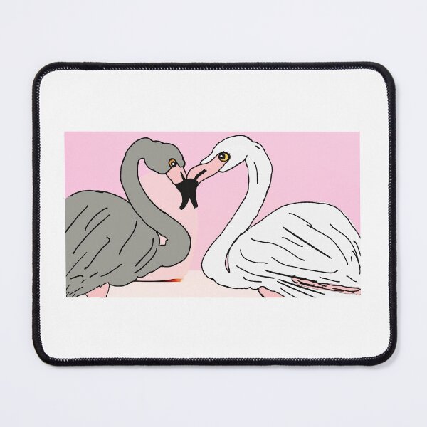 Item preview, flamingo couple designed and sold by icedragonart77.