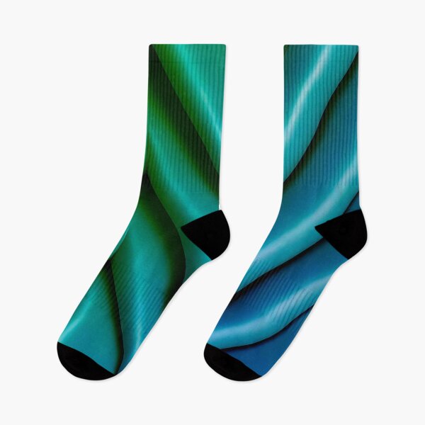 Item preview, #M344: Green To Teal - Zig Of A Zag - Groovy Move Pattern designed and sold by FarStarL33.