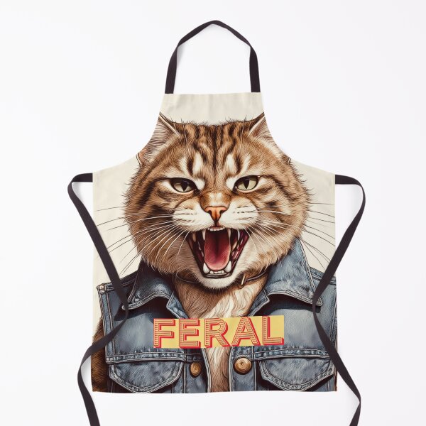 Item preview, Feral Cat 1 designed and sold by TheCussnWolf.