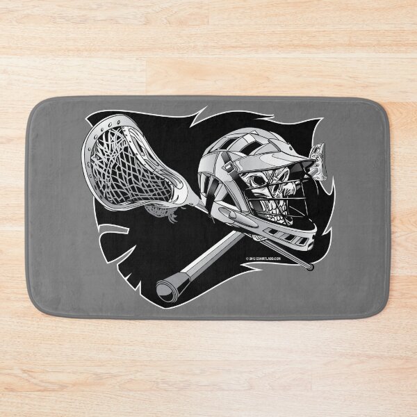 Item preview, Lacrosse Skull and Crossbones Pirate Flag designed and sold by eShirtLabs.