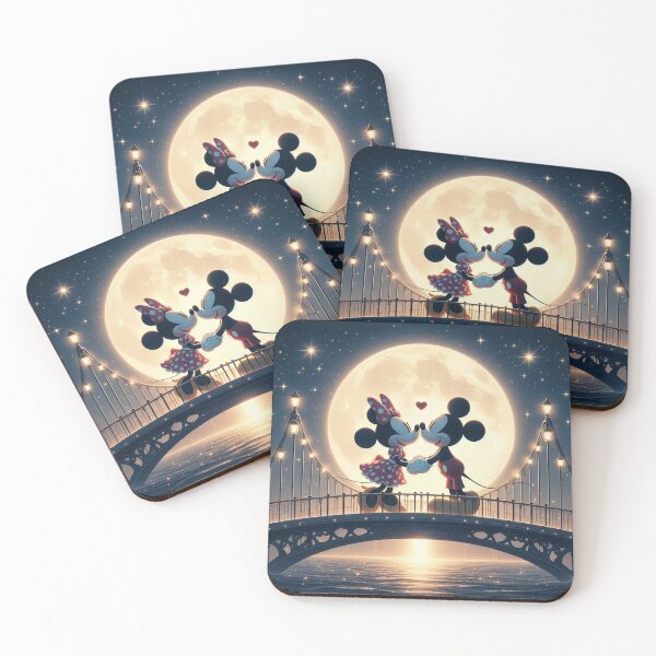 Item preview, Romantic Kiss Minnie and Mickey designed and sold by EPDL.