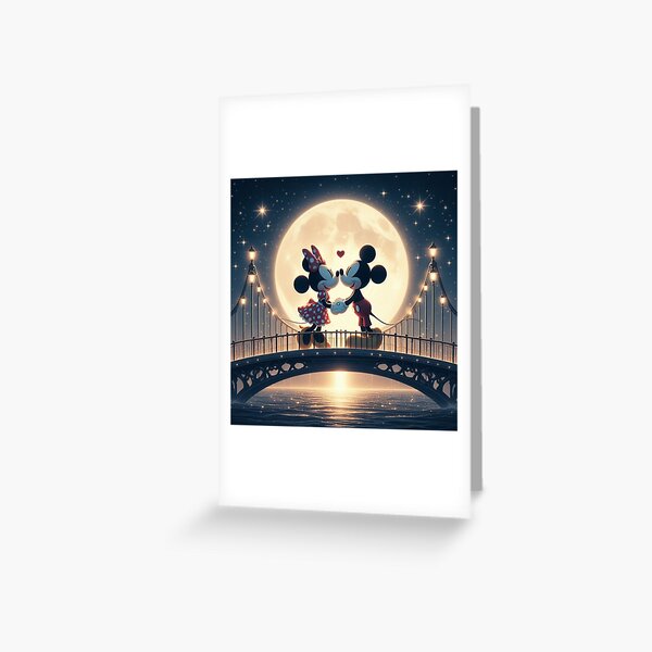 Item preview, Romantic Kiss Minnie and Mickey designed and sold by EPDL.