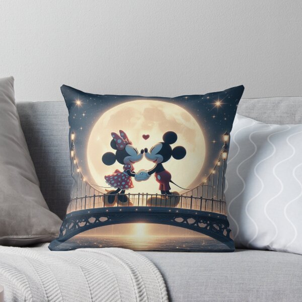 Aperçu de l'œuvre Baiser romantique Minnie et Mickey créée et vendue par EPDL.