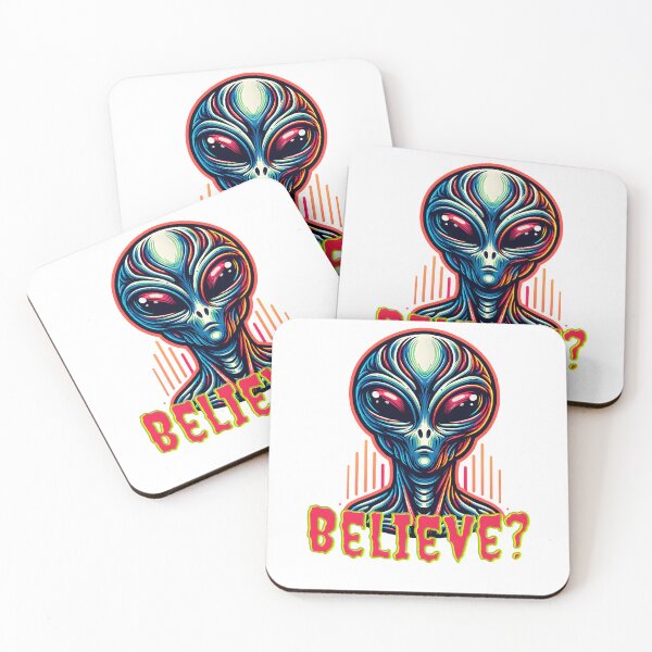 Item preview, Believe in Aliens T-Shirt Sticker designed and sold by Travelcases.