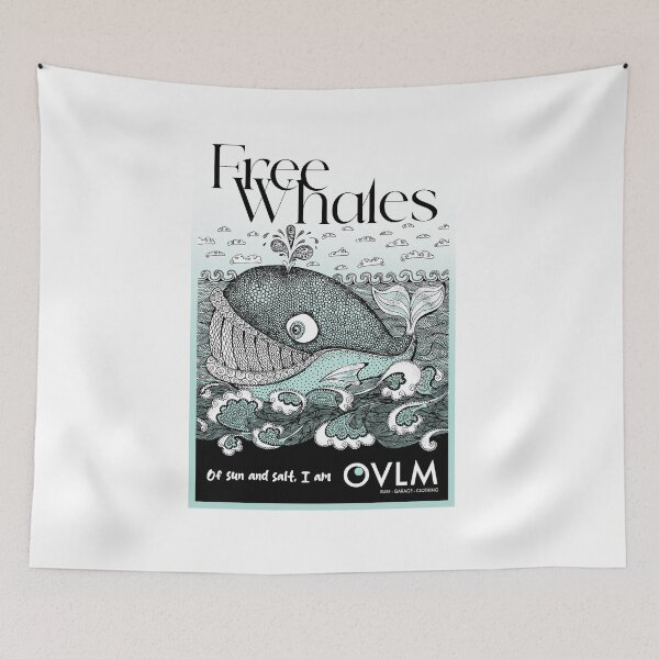 Item preview, Free Whales designed and sold by OVelhoLobodoMar.