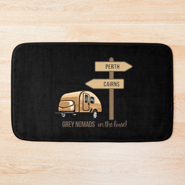 Item preview, Cairns to Perth -  Grey Nomads Caravan designed and sold by PurrfectionMeow.