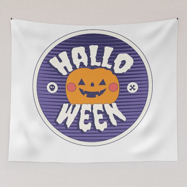 Item preview, Hallo Ween: Cute Pumpkin Delight designed and sold by Jackson-Will.