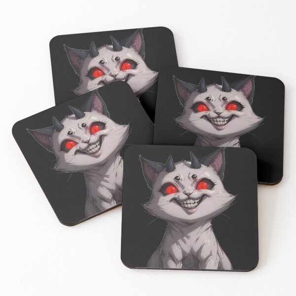 Item preview, Evil Little Demon Cat Funny cutie designed and sold by Arcane  Adorable.