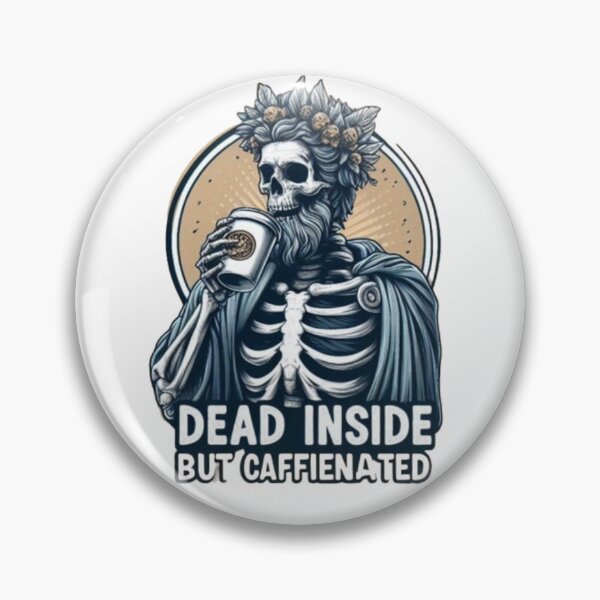 Artikelvorschau, Innerlich tot, aber koffeinhaltig - Coffee Skeleton entworfen und verkauft von Fictio ⭐​⭐​⭐​⭐​⭐​.