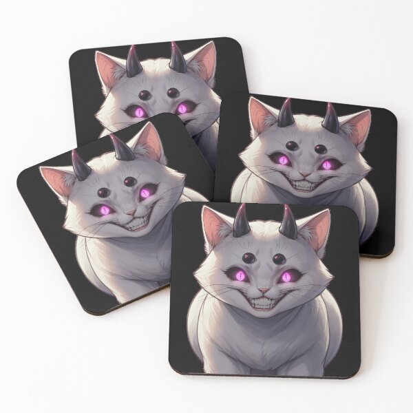 Item preview, Evil Little Demon Cat Funny cutie designed and sold by Arcane  Adorable.