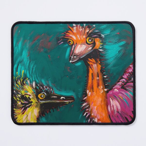 Item preview, Two Emus designed and sold by Lucycarart.
