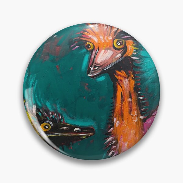 Item preview, Two Emus designed and sold by Lucycarart.