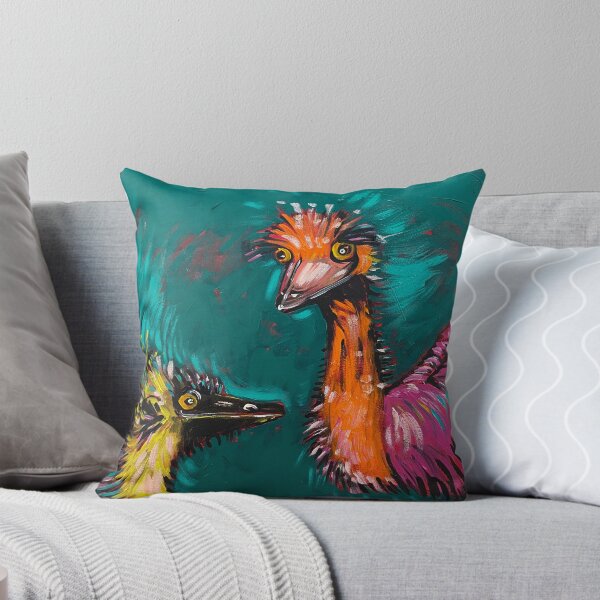 Item preview, Two Emus designed and sold by Lucycarart.