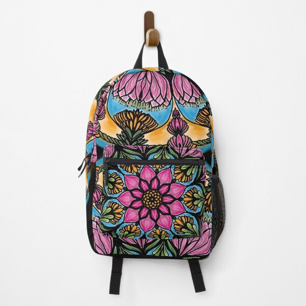 Item preview, Mandala pattern pink lotus flowers designed and sold by LifeTU.