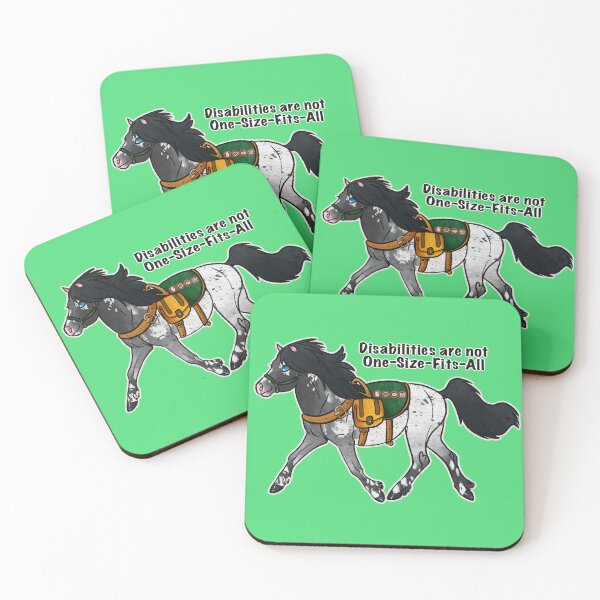 Item preview, Disabilities are not one size fits all (service miniature horse) designed and sold by Sparklepupfaeri.