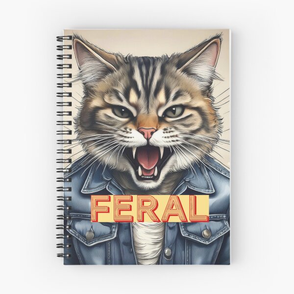 Item preview, Feral Cat 2 designed and sold by TheCussnWolf.