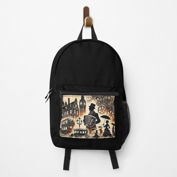 Item preview, The London Steampunk Vintage Accordionist designed and sold by Artbellachi.