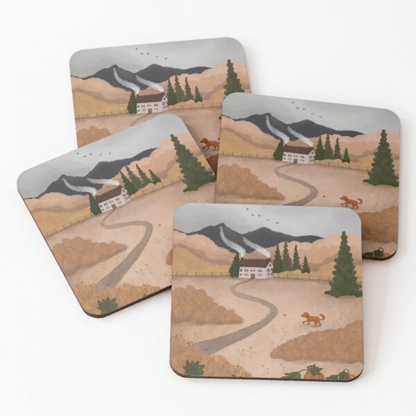 Item preview, Autumn cottage pumpkin patch designed and sold by makell-creates.