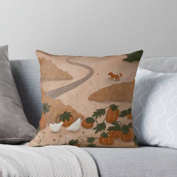 Item preview, Autumn cottage pumpkin patch designed and sold by makell-creates.