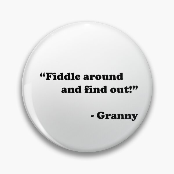 Item preview, Fiddle Around and Find Out - Granny designed and sold by jessicabruce.
