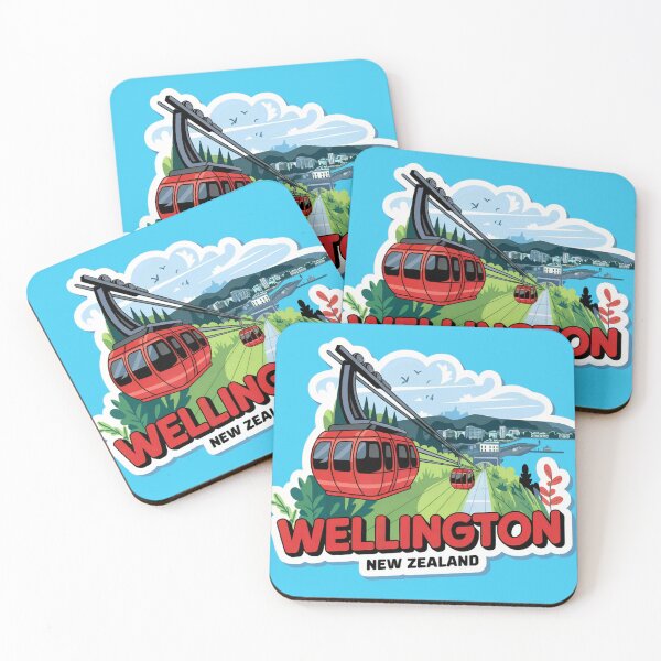 Item preview, Wellington, New Zealand – Iconic Red Cable Car  designed and sold by nzwasp.