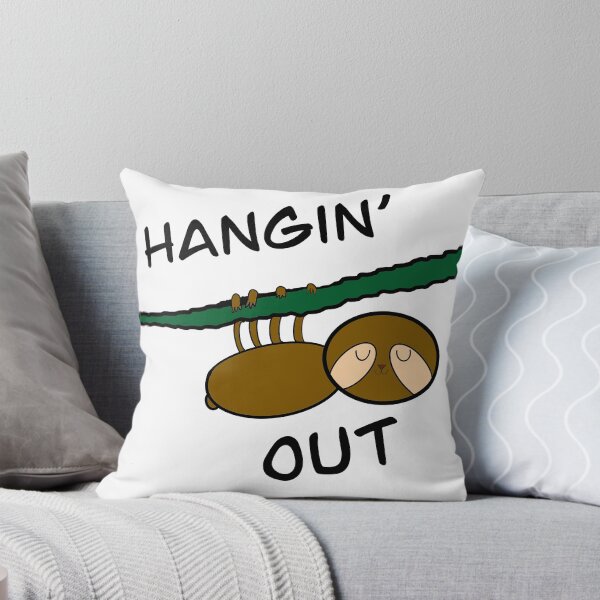 Item preview, Hangin' Out Cartoon Sloth designed and sold by RileyDrawsIt.