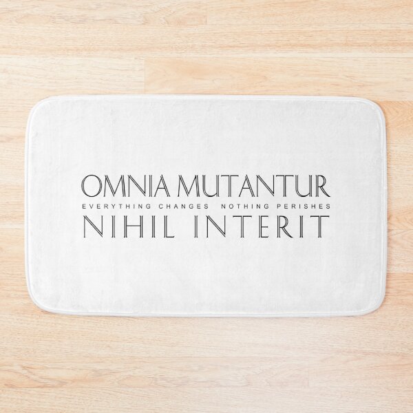Item preview, Omnia Mutantur Nihil Interit (everything changes nothing perishes) designed and sold by Elvin Dantes.