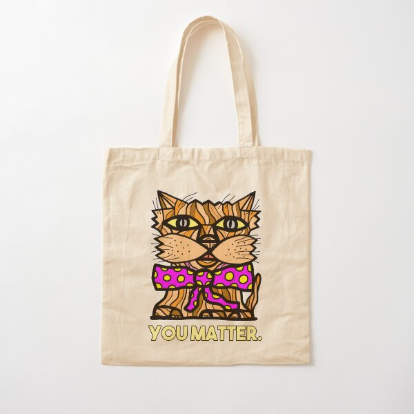 "You Matter." Cotton Tote Bag