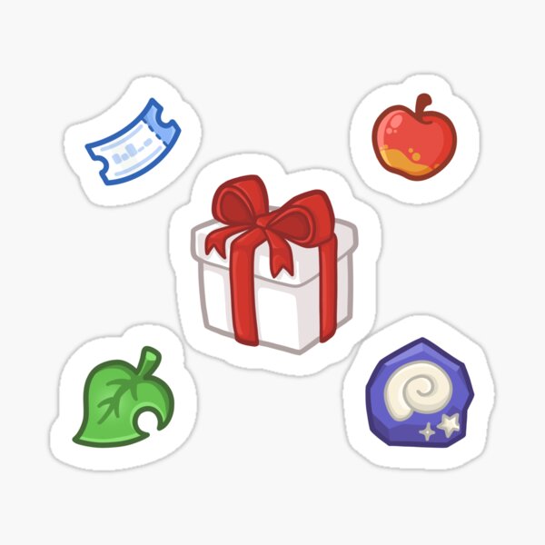 Item preview, Acnh sticker pack  designed and sold by ghouIia.
