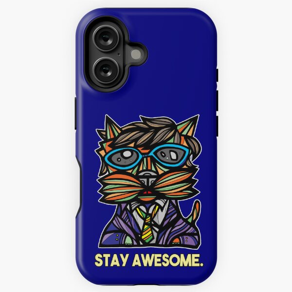 "Stay Awesome." iPhone Tough Case