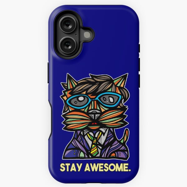 "Stay Awesome." iPhone Tough Magsafe Case