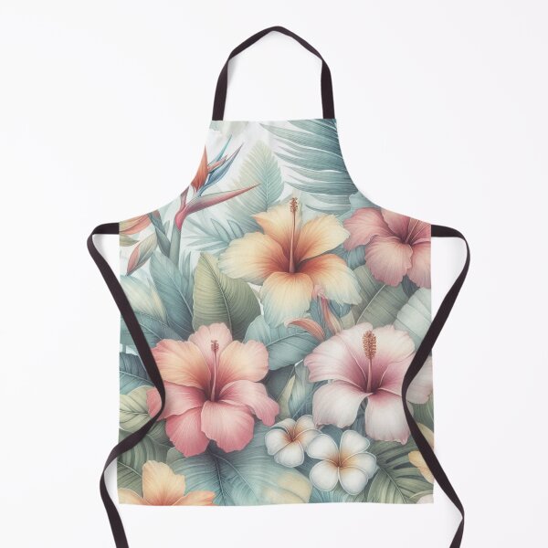 Item preview, Pastel Pink Tropical Hibiscus Hawaiian Flowers  designed and sold by SeaStarAlex.