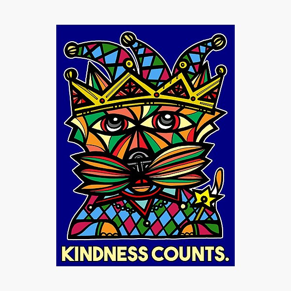 "Kindness Counts." Photographic Print