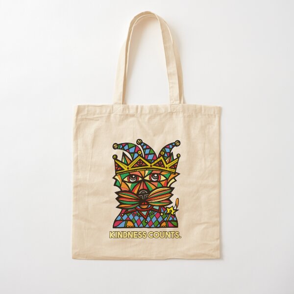 "Kindness Counts." Cotton Tote Bag