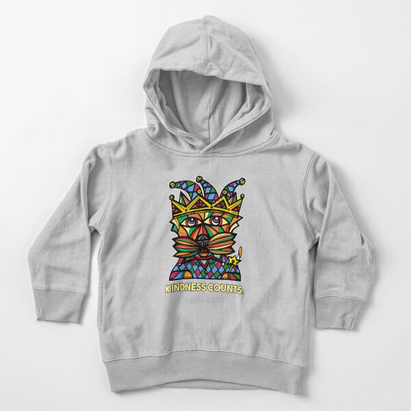 "Kindness Counts." Toddler Pullover Hoodie